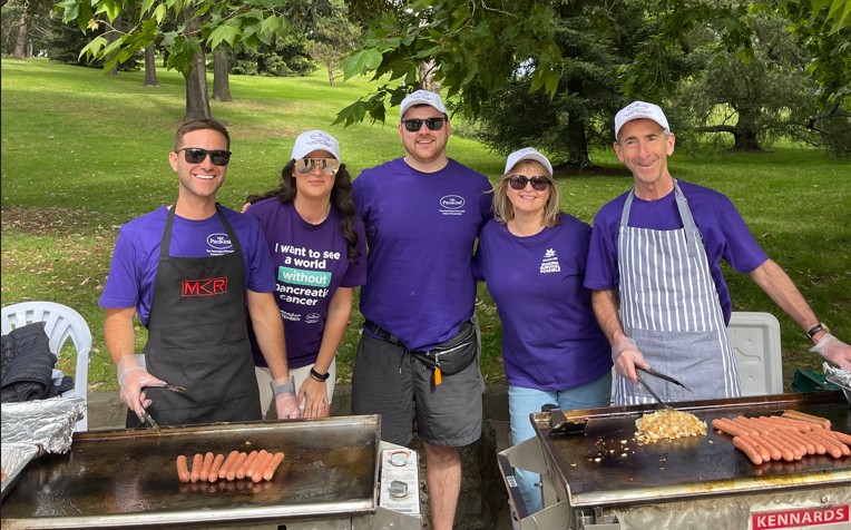 host a sausage sizzle bbq